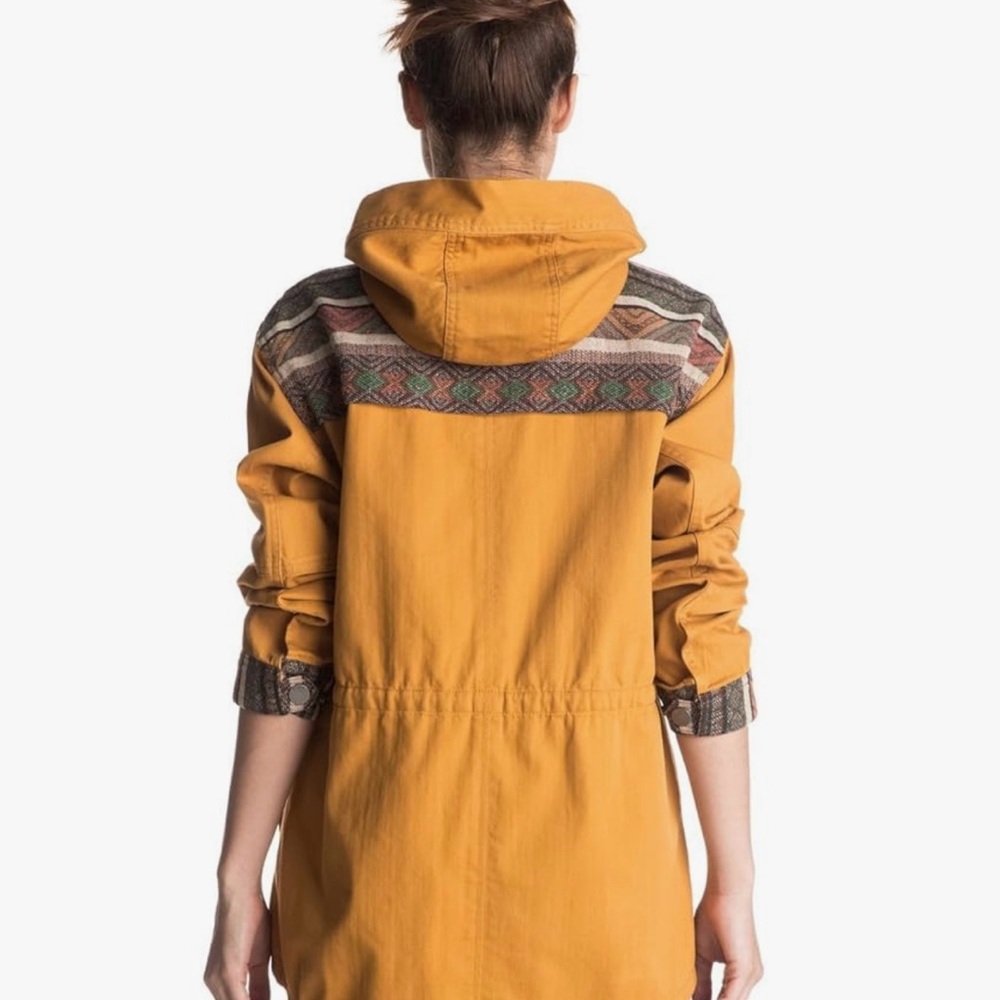 Roxy Women's Yellow Utility Jacket